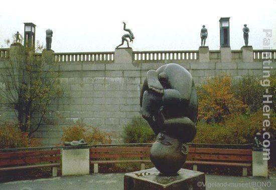 Gustav Vigeland Child Standing on its Head